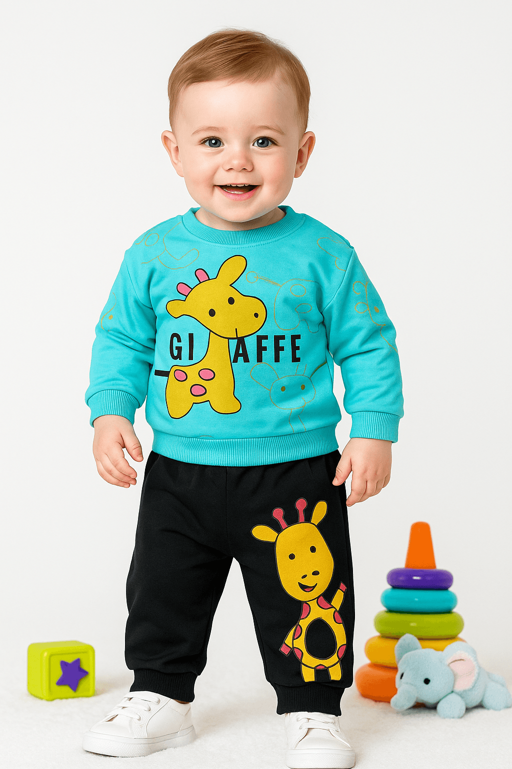 Cute Giraffe 2'li Takım
