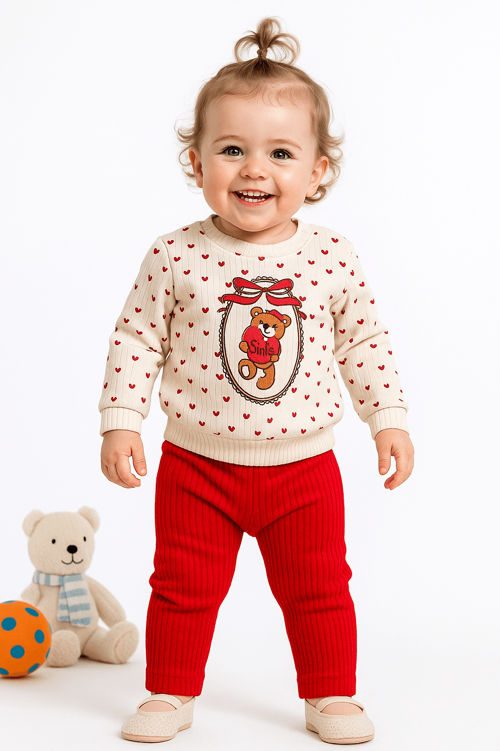 Heart Bear 2'li Takım