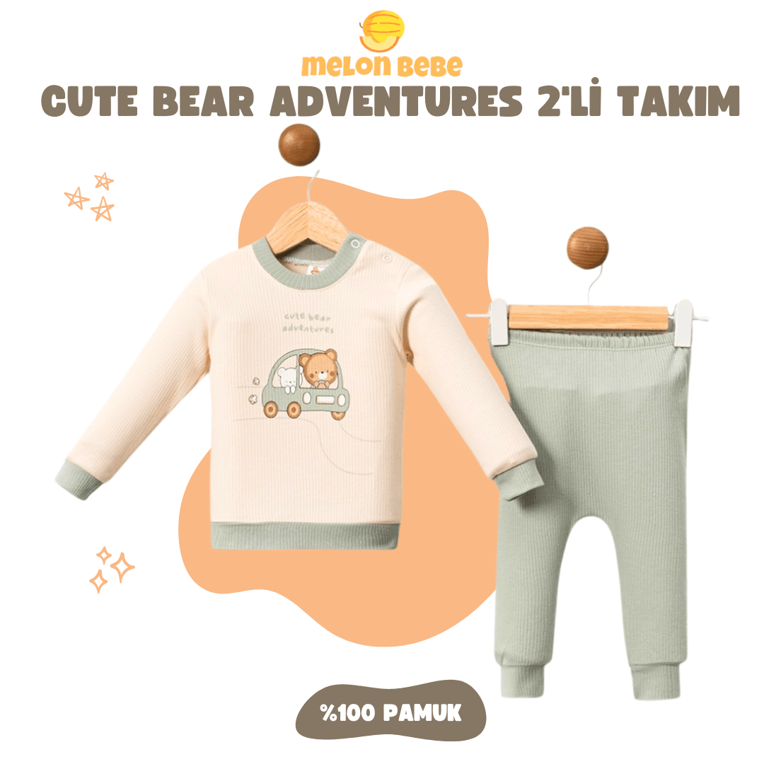 Cute Bear Adventures 2'li Takım