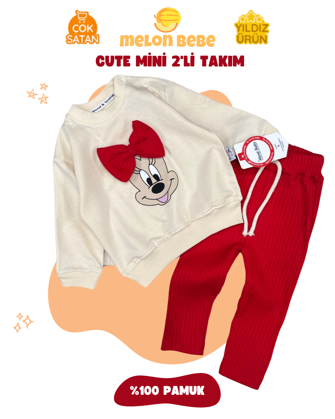 Cute Mini 2'li Takım