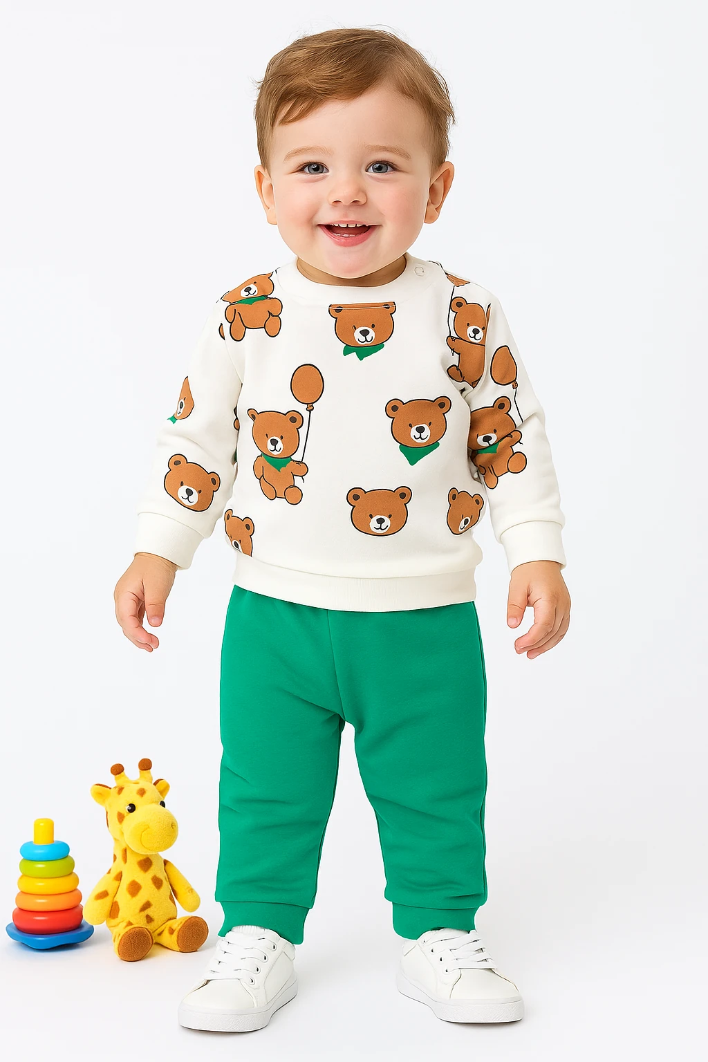 Bear Ballons 2'li Takım