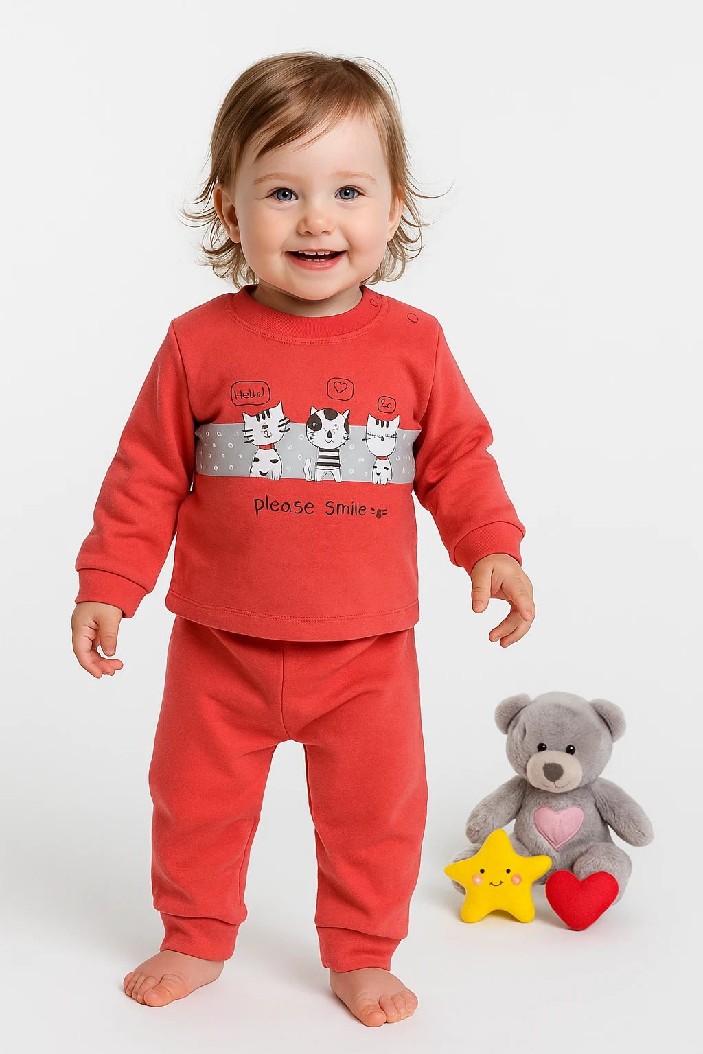 🌟 Bugüne Özel İndirim – 2’li Kız Bebek Takımı %100 Pamuk