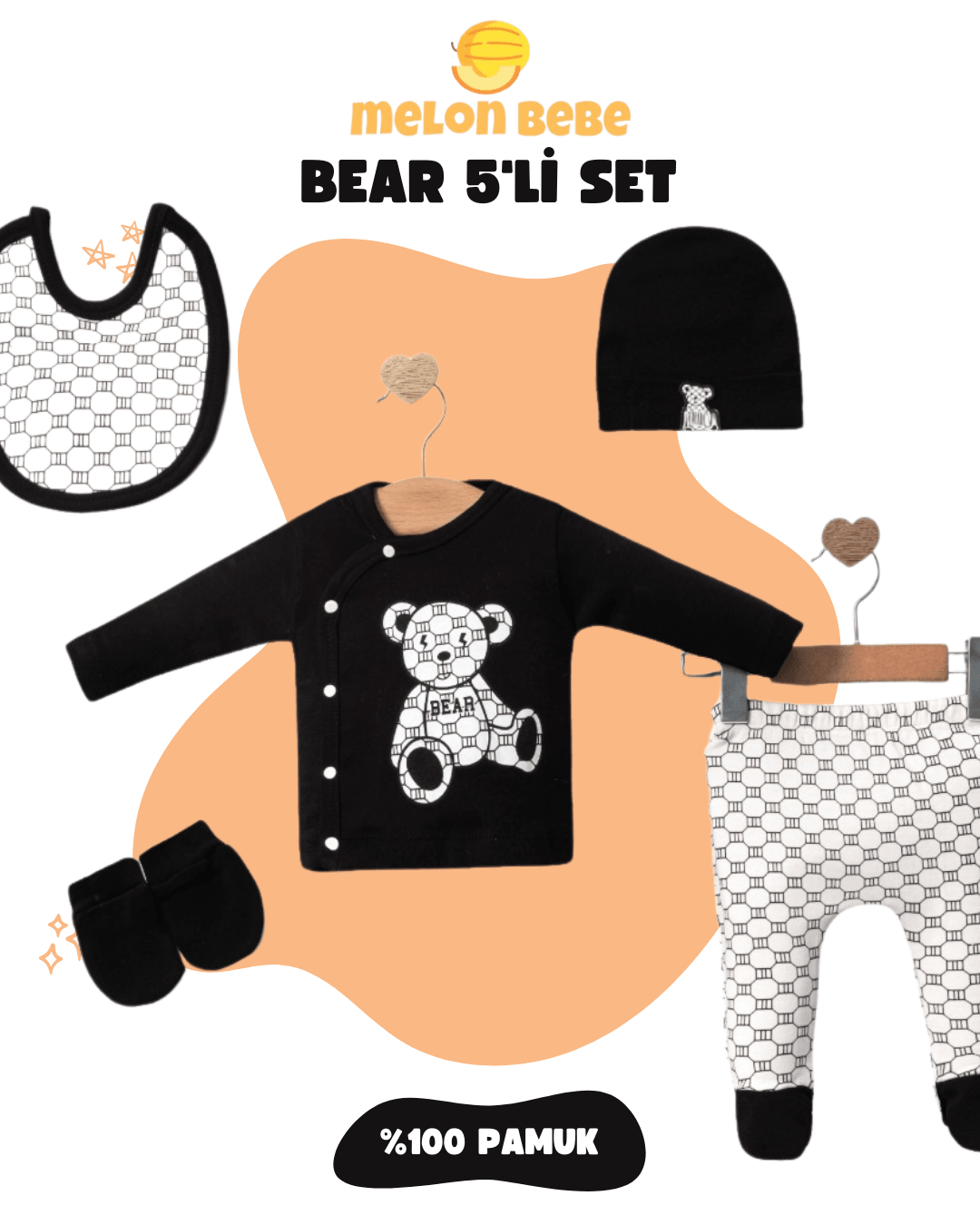 Bear 5'li Set