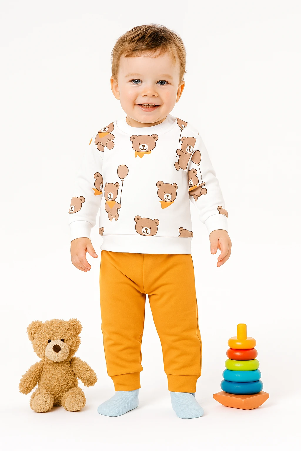 Bear Ballons 2'li Takım