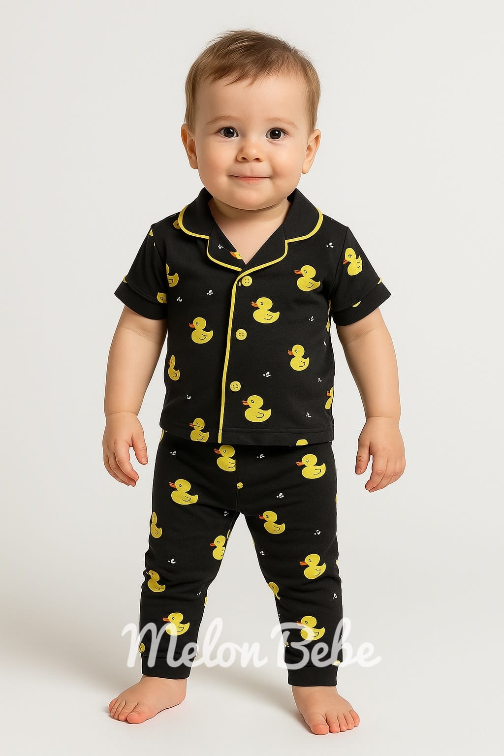 Civcivli 2'li Pijama Takımı (SÜPER FİYAT)