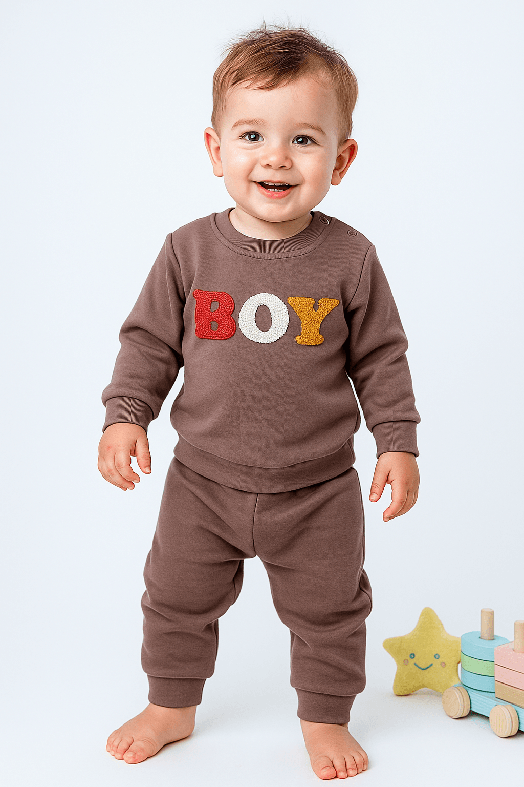 Boy Nakışlı 2'li Takım