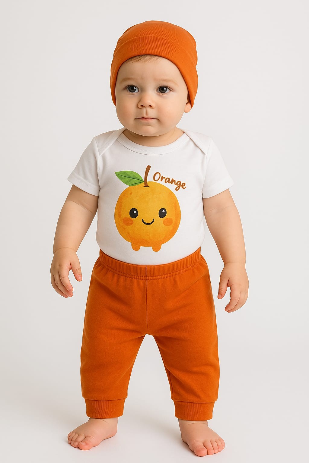 Orange Bereli 3'lü Takım