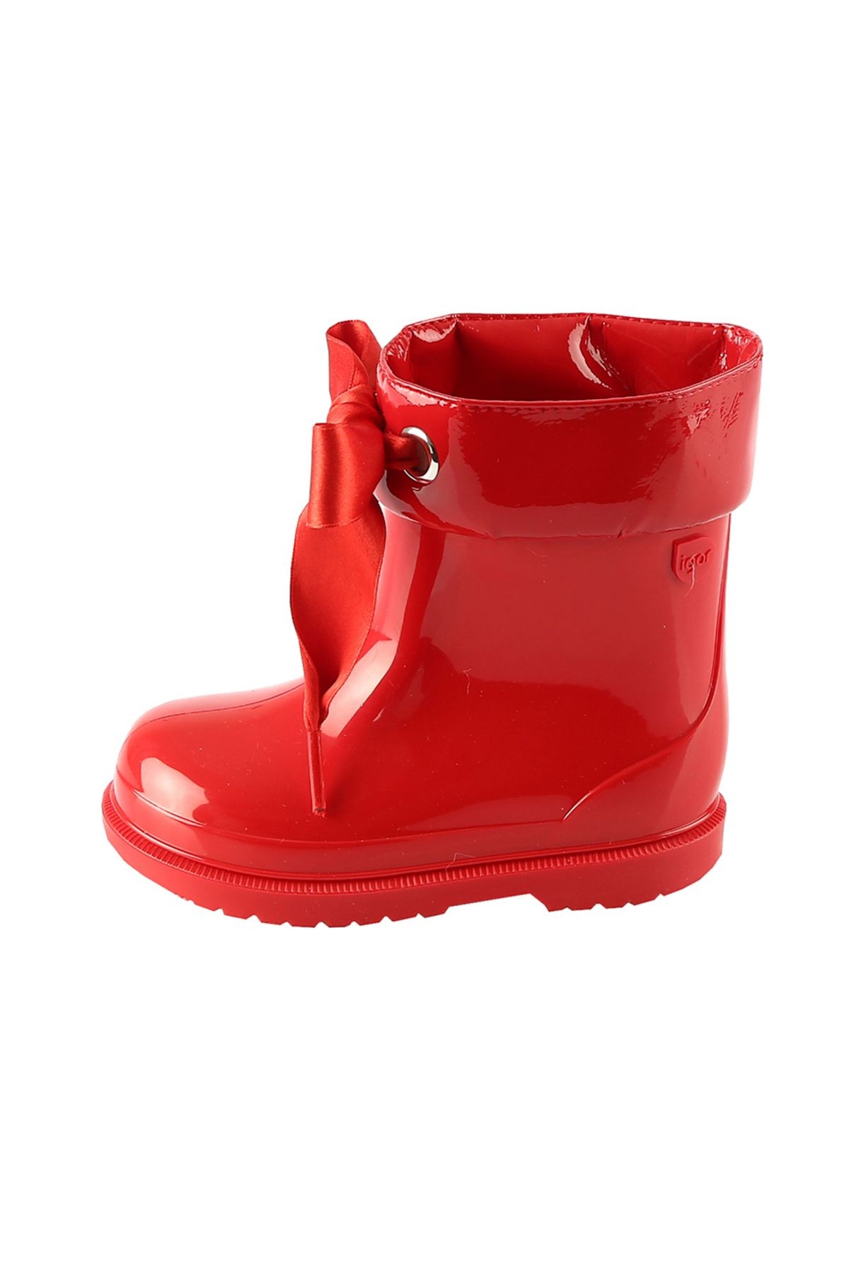W10238 Bimbi Lazo Kız Çocuk Kırmızı Yağmur Çizmesi
