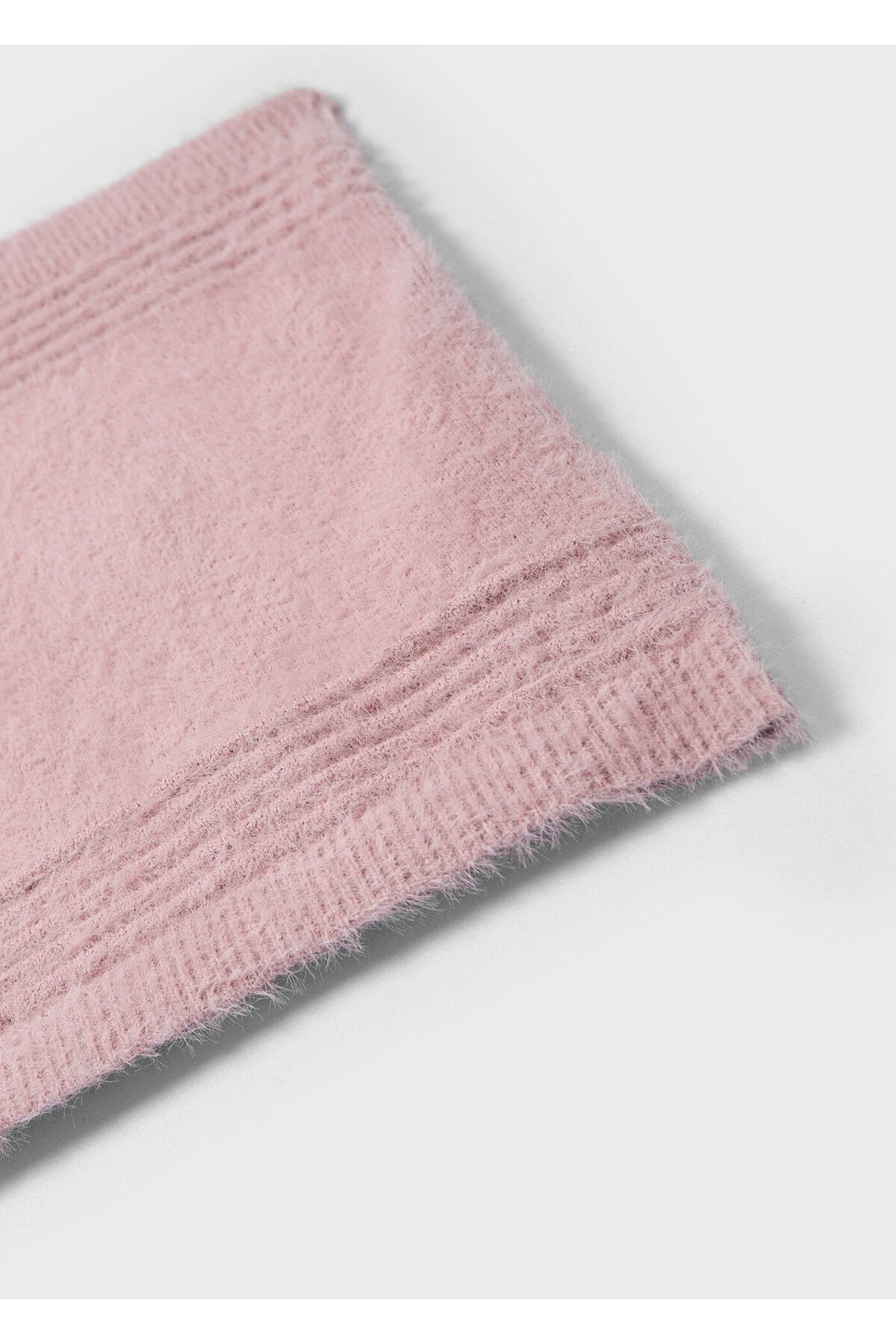 Kız Çocuk şapka ve atkı seti pembe