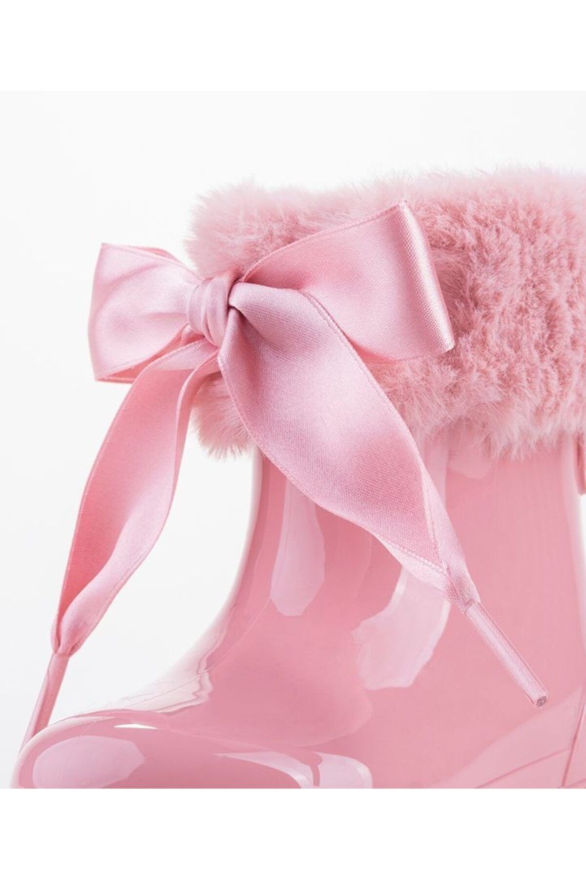 W10258 Bimbi Soft Çocuk Pembe Yağmur Çizmesi