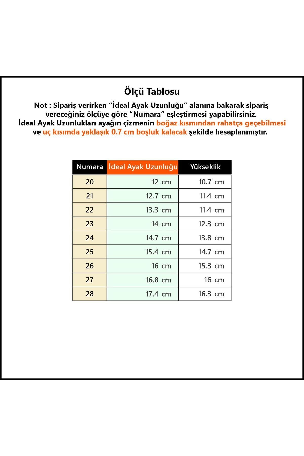 Çocuk Lastikli Bot W10257 Bımbı Eurı