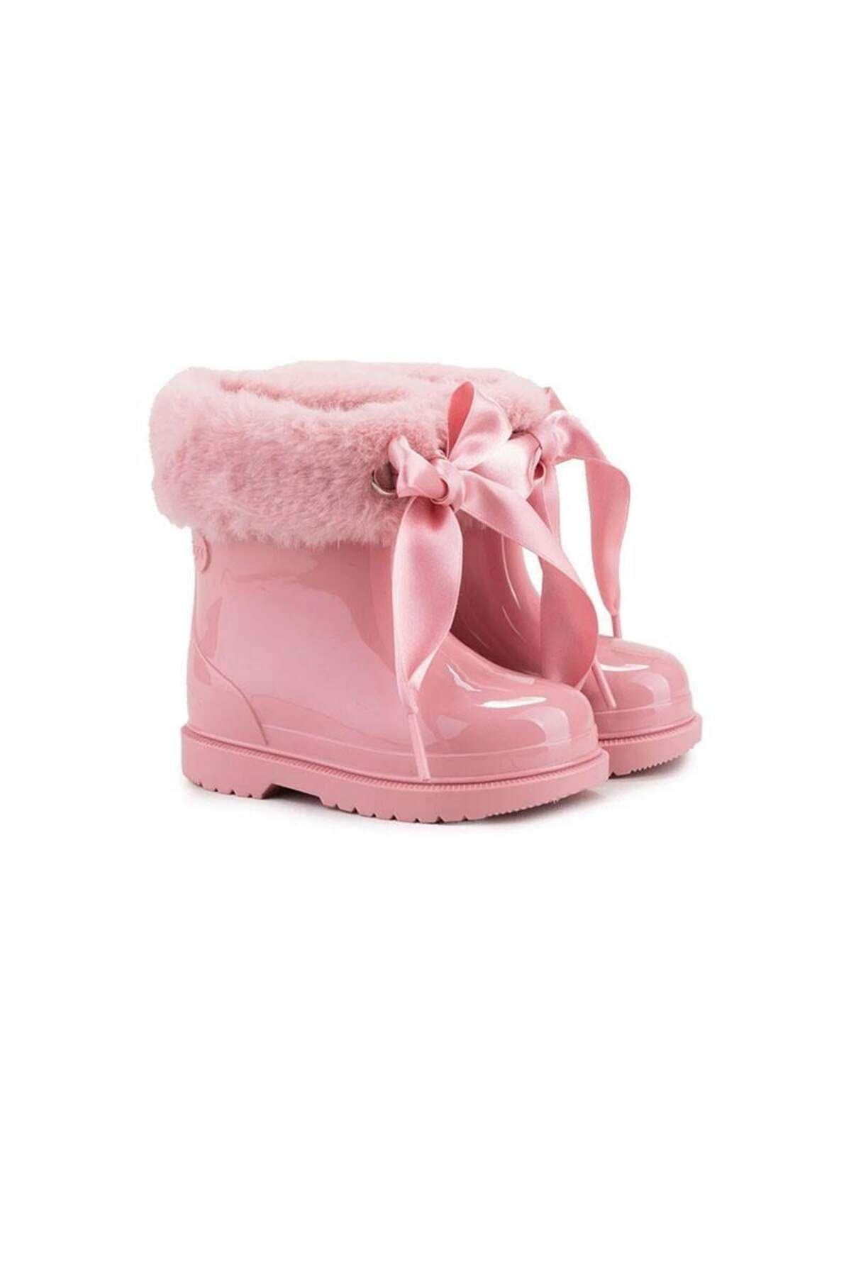 Kışlık Çocuk Bımbı Soft Rosa Yağmur Çizmesi