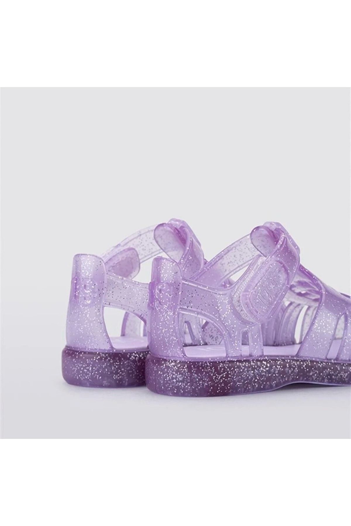 Çocuk Kız Çocuk Simli Lila Tobby Gloss Glitter