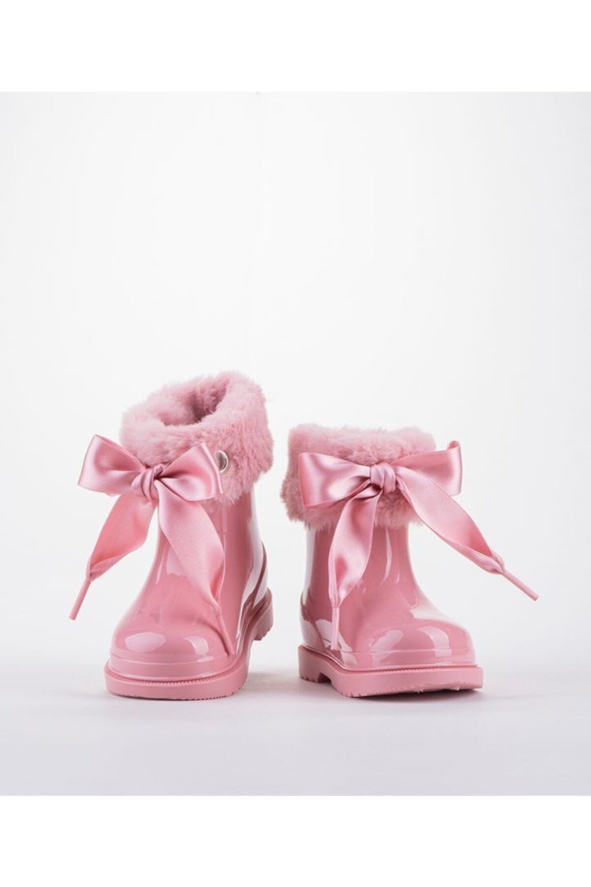 W10258 Bimbi Soft Çocuk Pembe Yağmur Çizmesi