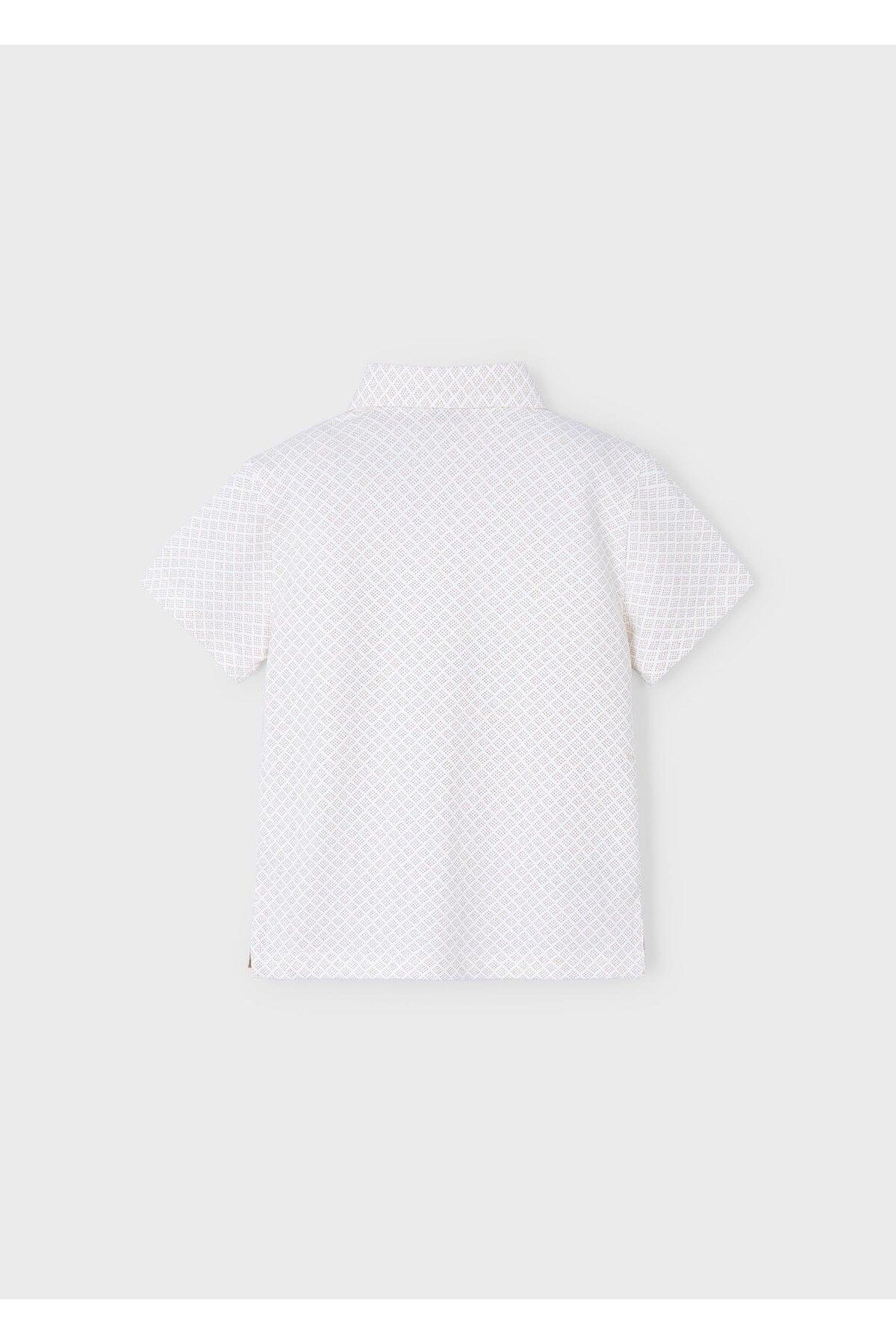 Erkek Çocuk Baskılı Yakalı Tshirt