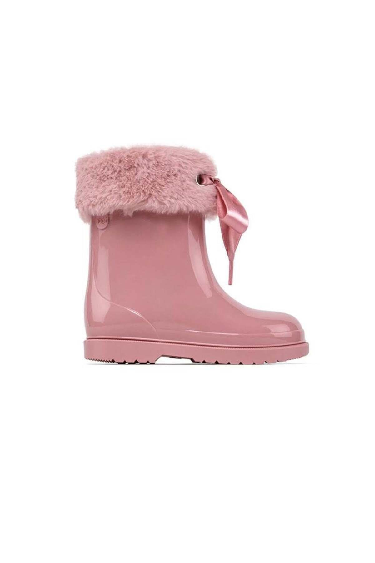 Kışlık Çocuk Bımbı Soft Rosa Yağmur Çizmesi