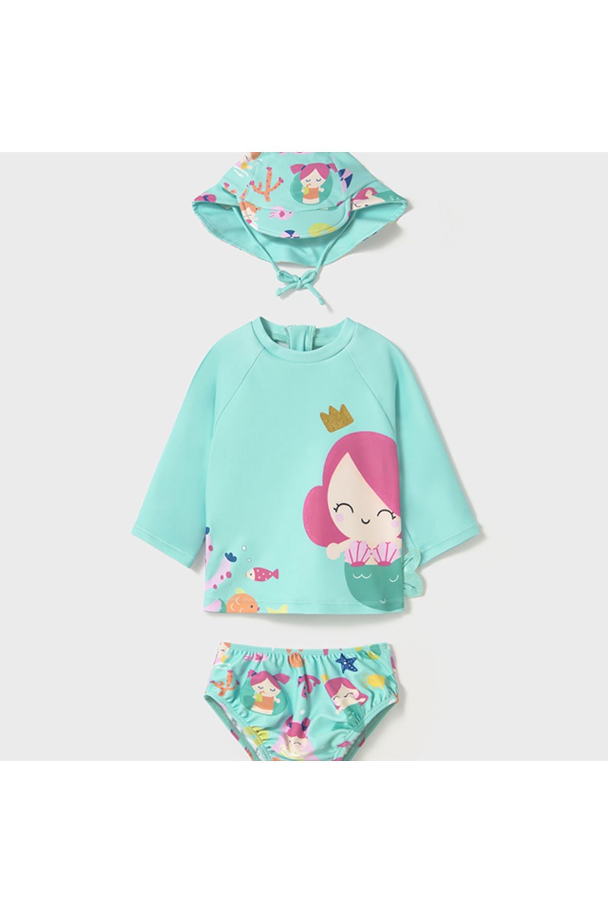 Kız Bebek Scuba Deniz Giyimi Mint L25Y1669
