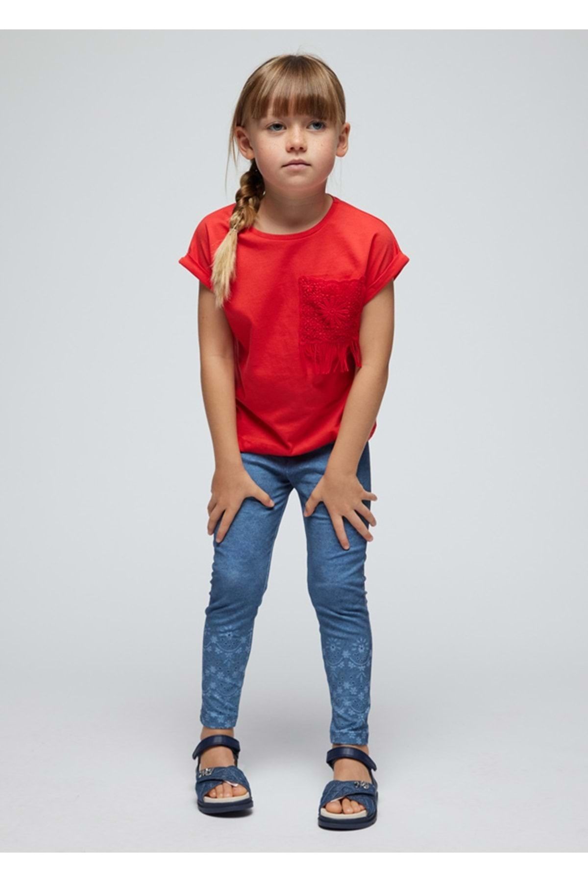 Kız Çocuk Tshirt Kırmızı