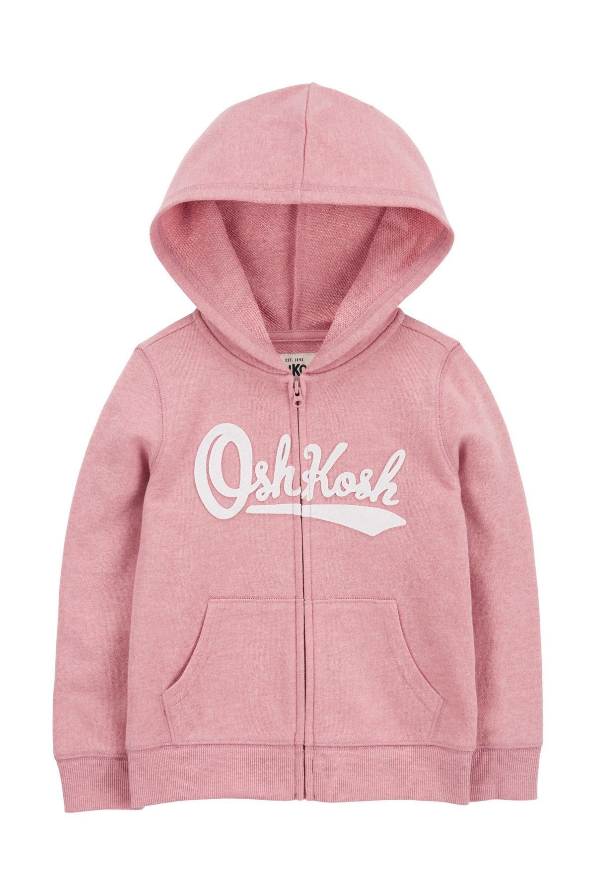 Oshkosh Kapüşonlu Pembe Kız Çocuk Sweatshirt