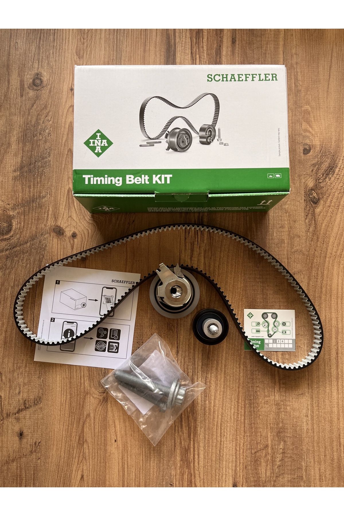 INA 530059211 Triger Kayış Seti Orijinal | VW Polo, Jetta, Audi, Skoda, Seat 1.2 – 1.6 Motor Uyumlu | OEM 04E109119 – 04E198119