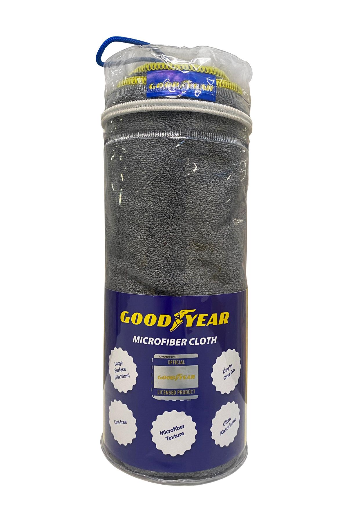Goodyear Ultra Emici Mikrofiber Temizleme Bezi | Tüy Bırakmayan, Çizmez 50×70 cm | Svarog Car Spare Parts