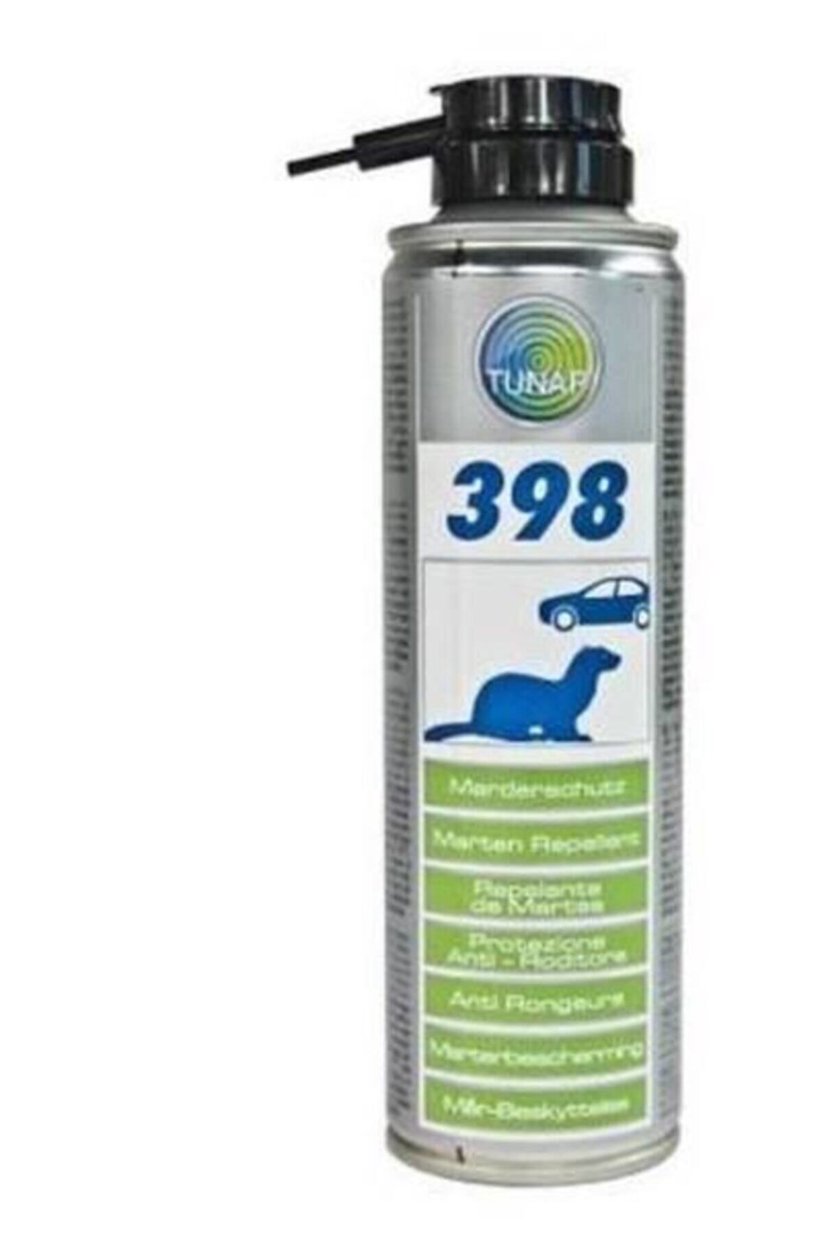 Tunap 398 Sansar ve Kemirgen Kovucu Sprey, motor bölmesinde kemirgen kaynaklı hasarları önlemek için özel kokularla etkili koruma sağlar.