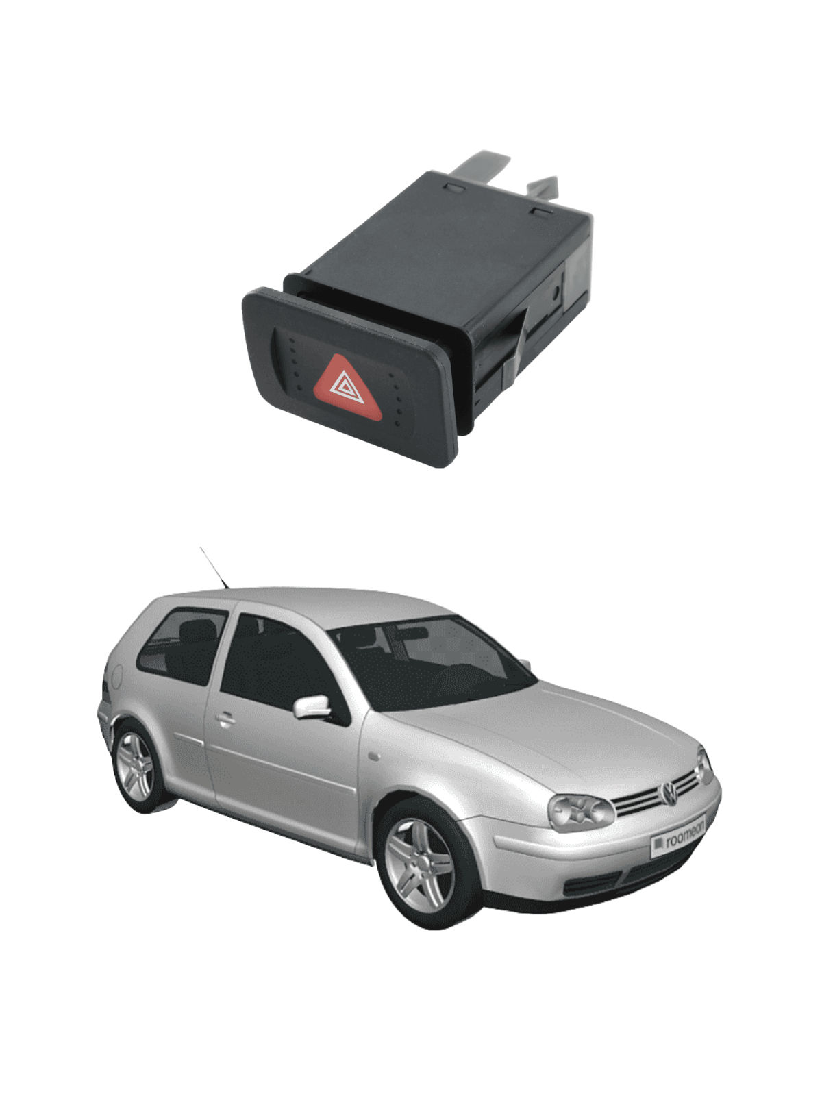 Kraw Flaşör Anahtarı | VW Golf IV & Bora Uyumlu (7 Pin) | Svarog Car Spare Parts