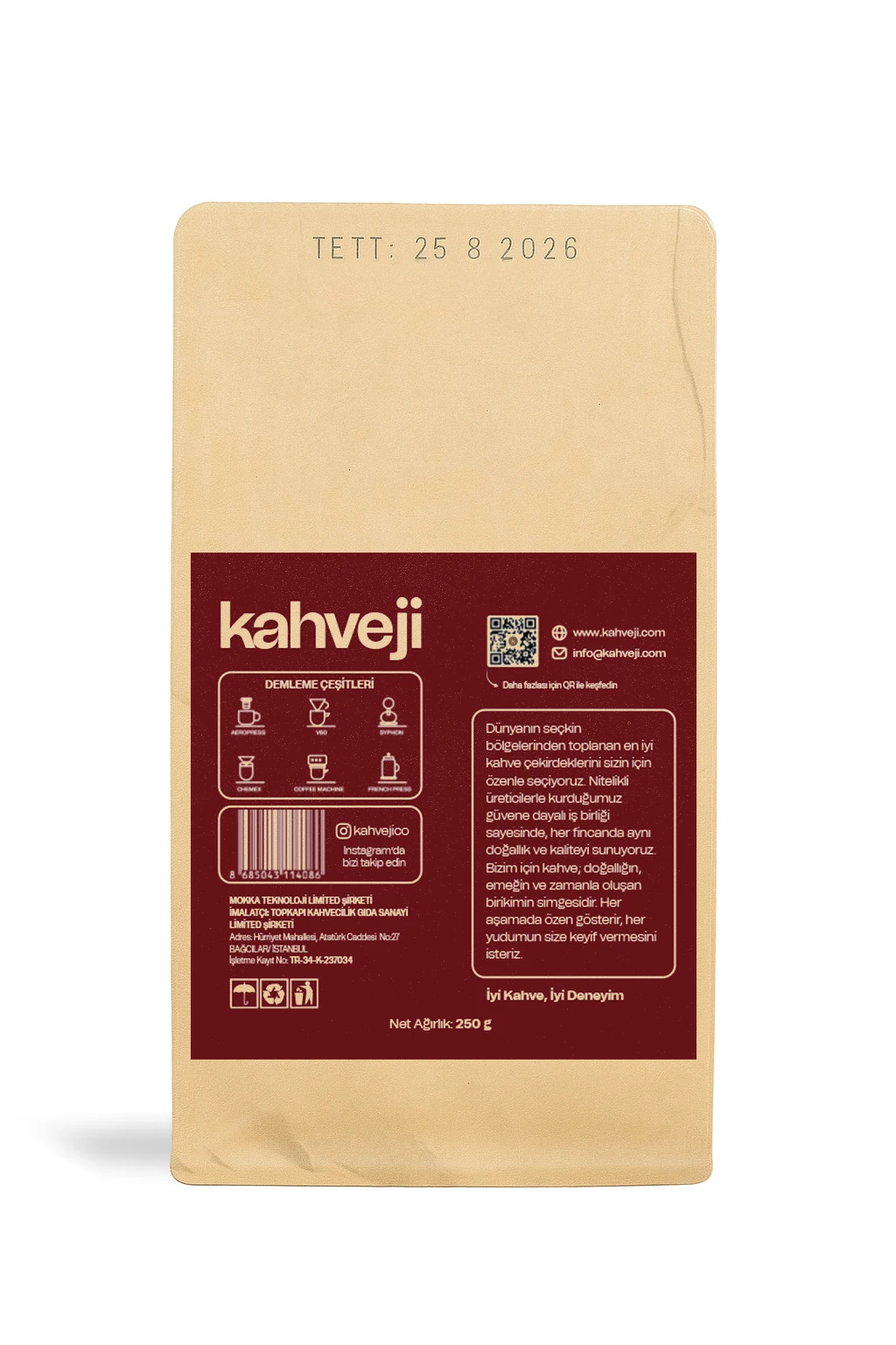 Kahveji Kenya Azamia Kitisuru 250 Gr