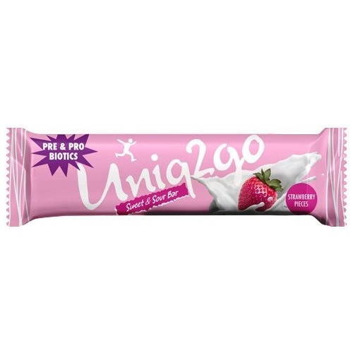 Uniq2Go Sweet Sour Çilekli Midi Bar 38 Gr