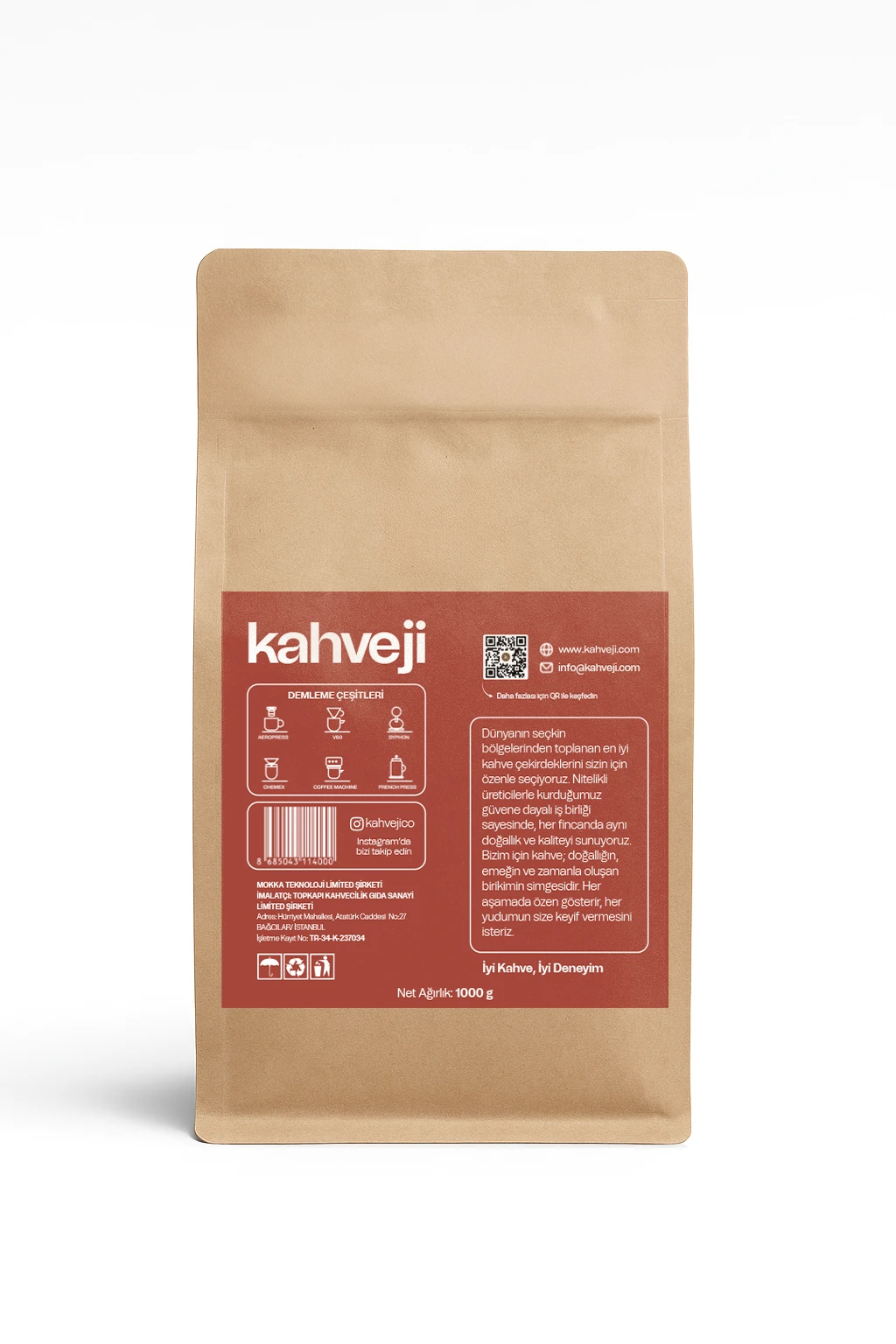 Kahveji Espresso Exclusive 1KG