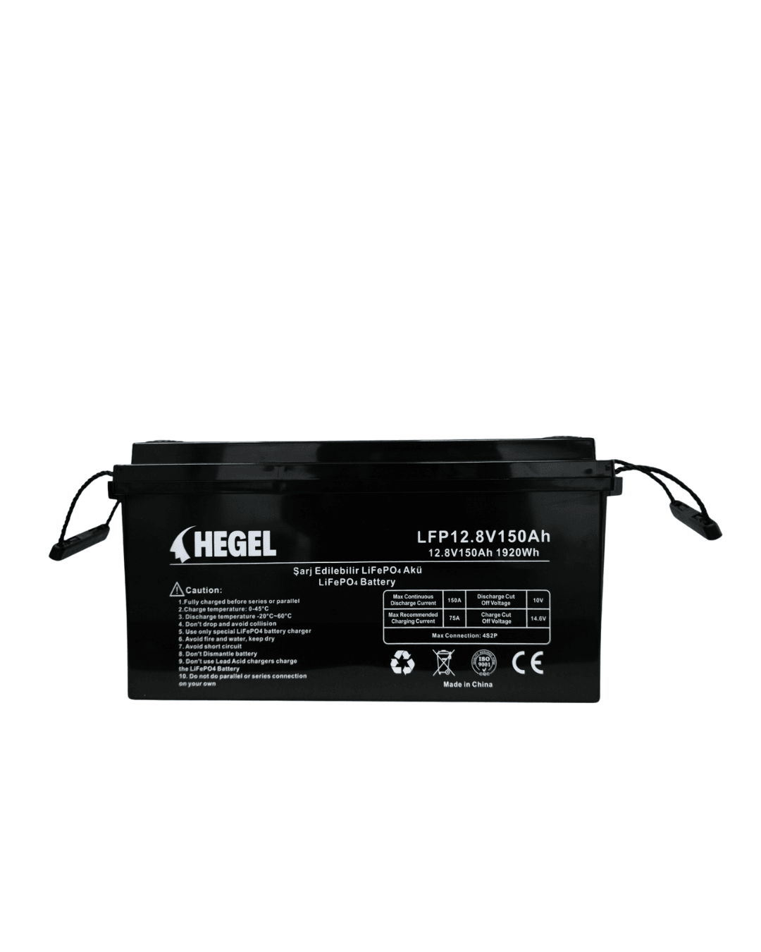 12.8V 150AH LİFEPO4 LİTYUM AKÜ