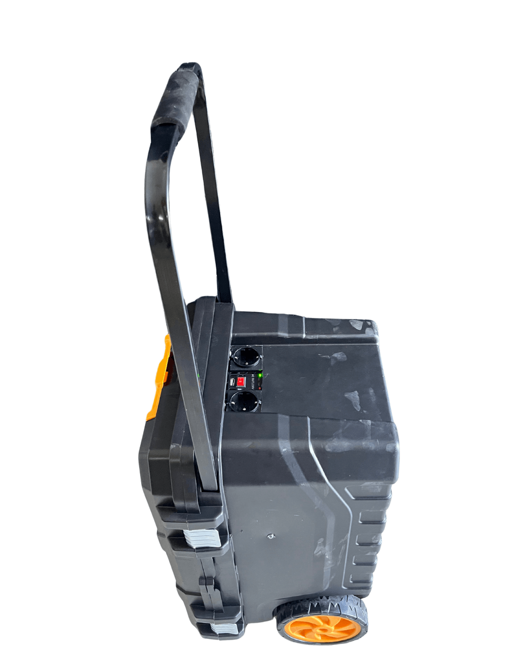 100Ah Bluetooth Özellikli Lityum Akülü Taşınabilir Solar Enerji Kutusu – 1200W İnverter, 40A MPPT Şarj Kontrol