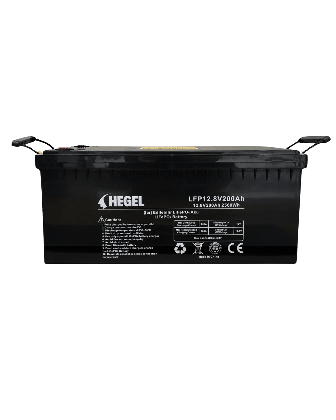 12.8V 200AH LİFEPO4 LİTYUM AKÜ