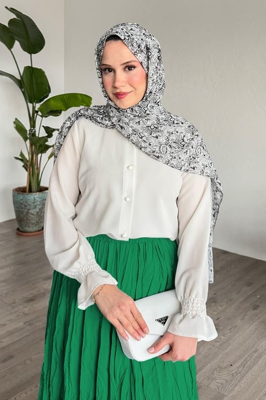 Kraş Etek - yeşil