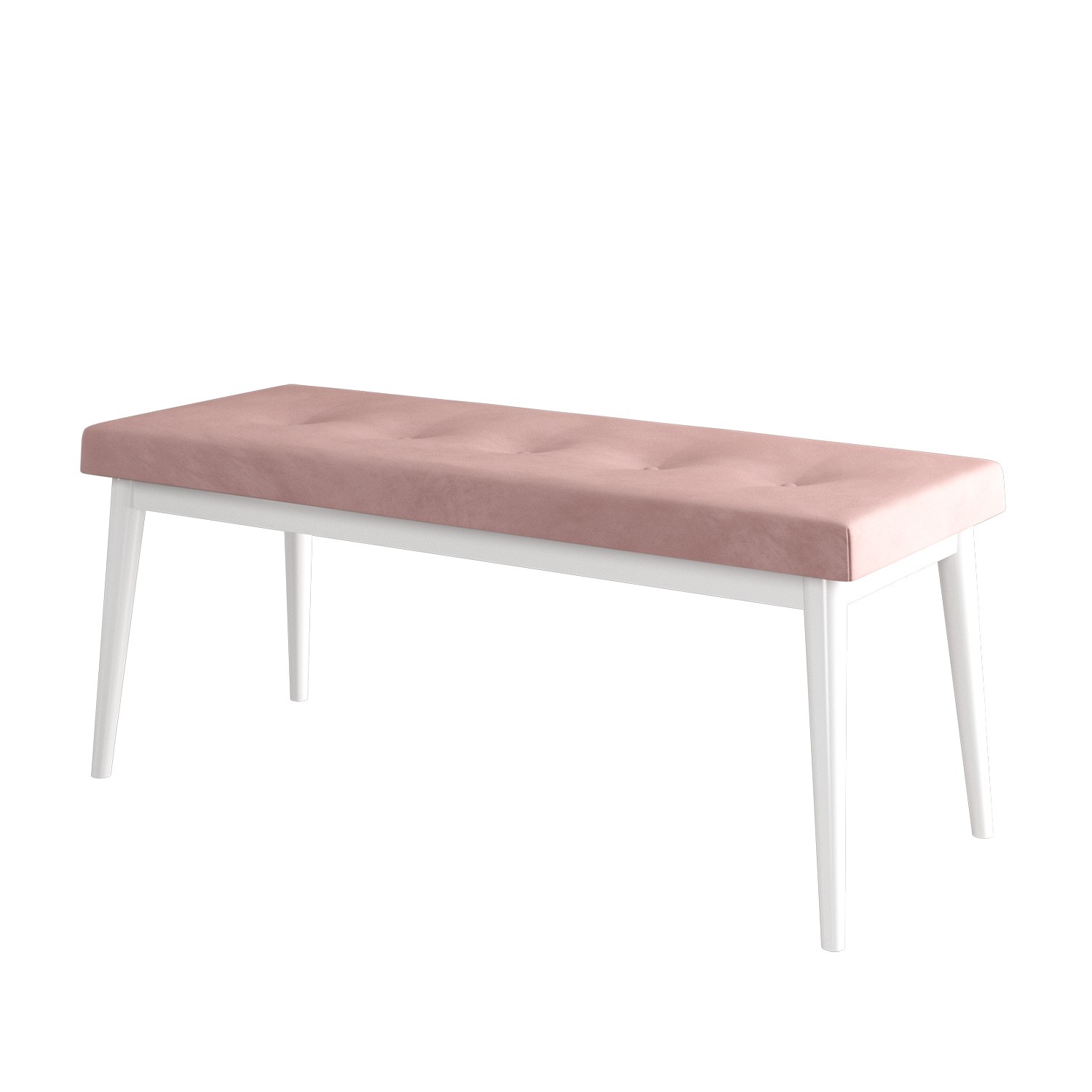 Bench Pembe Ayaklar Beyaz