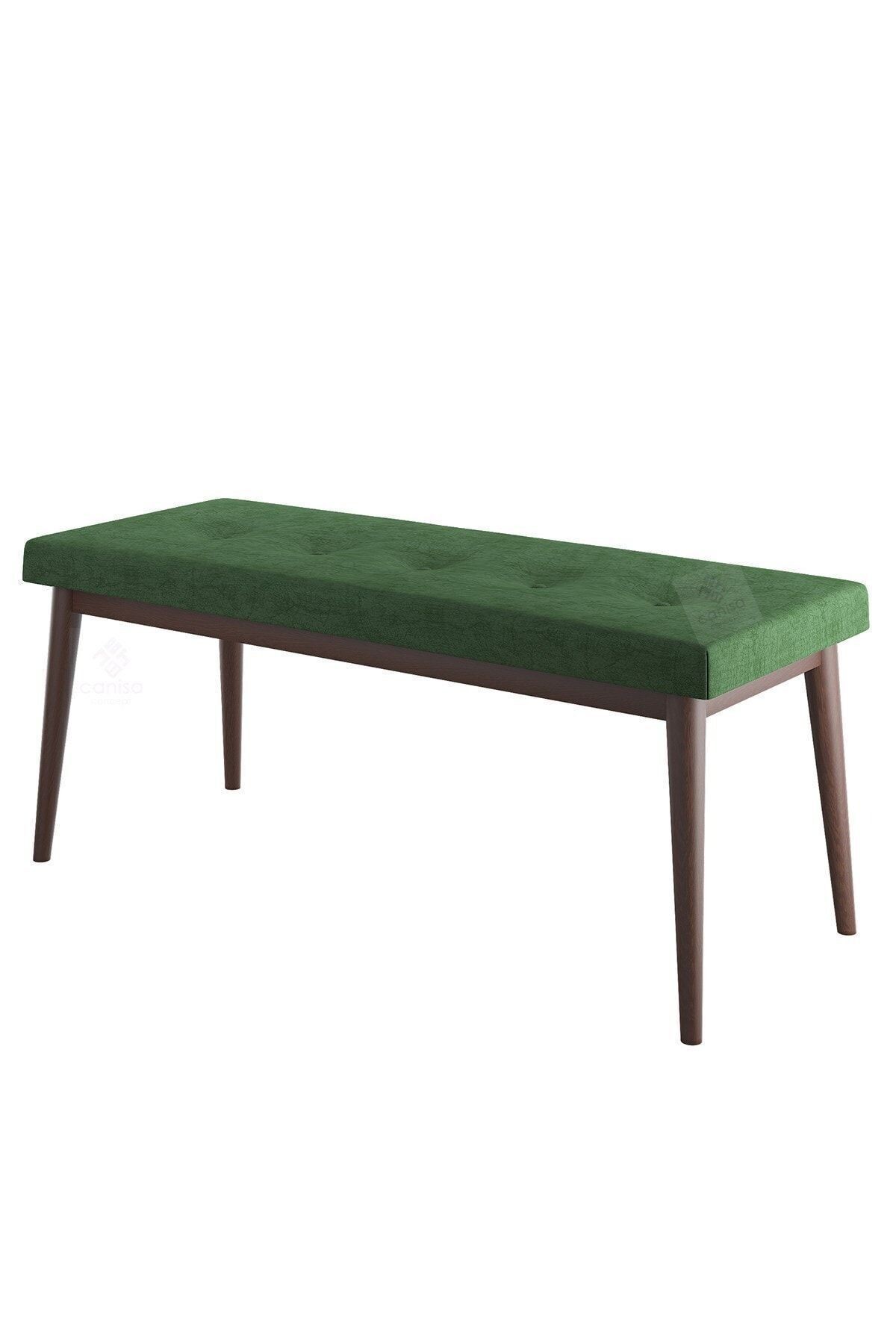Canisa Pera Serisi Bench,gürgen Tam Isleket 1.sınıf Kumaş / Gülkurusu-ceviz
