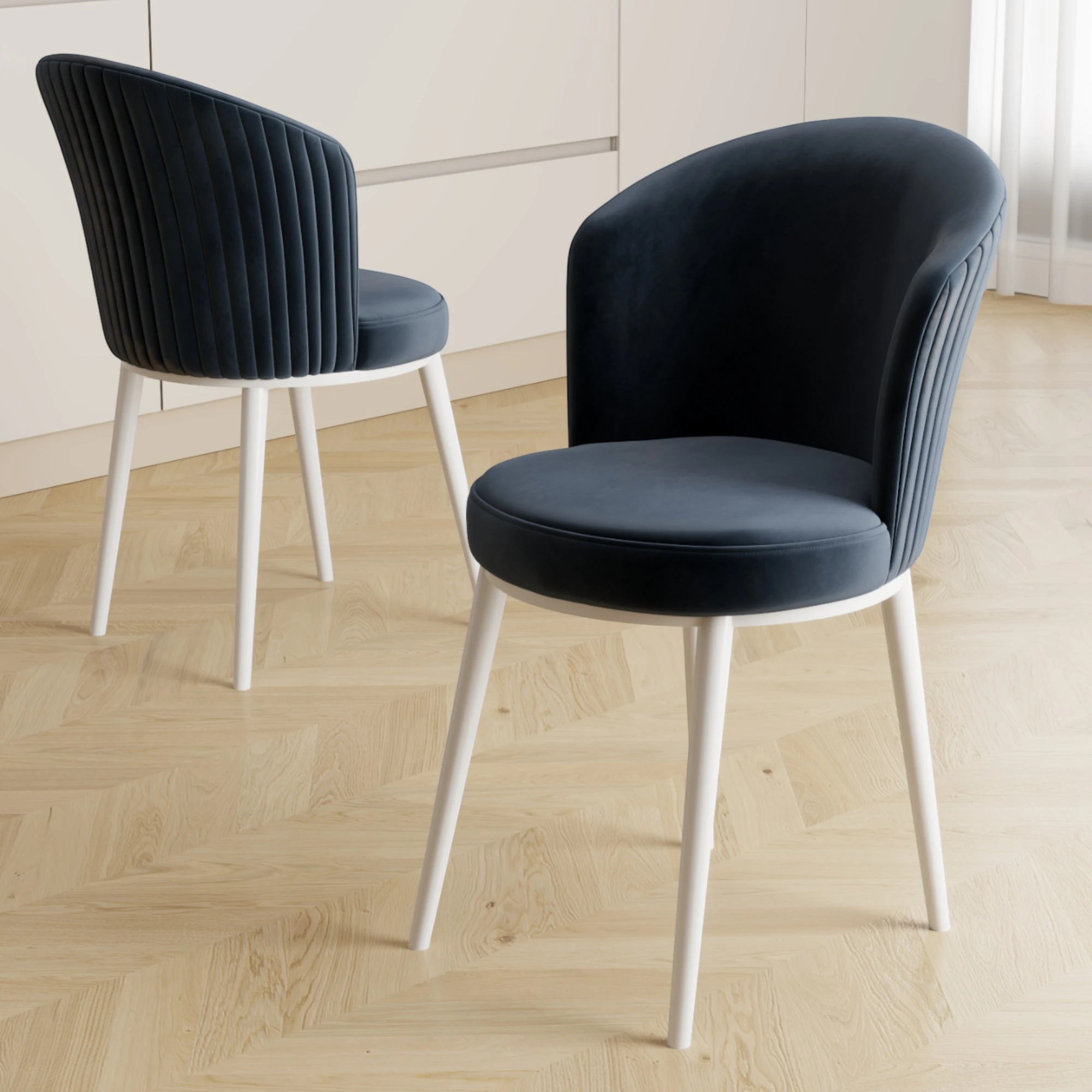  Asfel Serisi MDF 77x130 Beyaz Mermer Desen Yandan Açılabilir Mutfak Masa Takımı 4 Sandalye