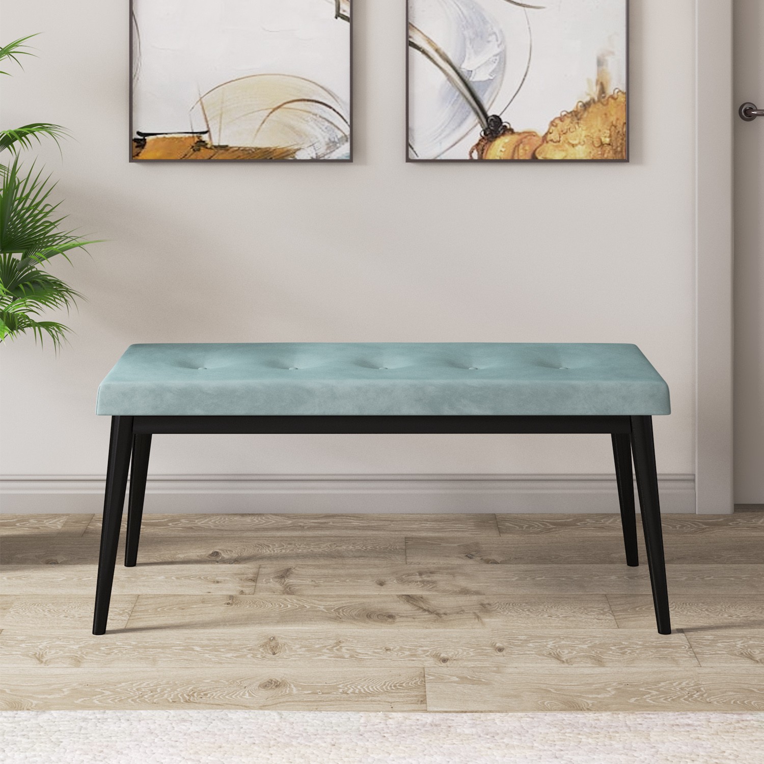 Are Serisi 80x132 Mdf Açılabilir Gold Halka Siyah Mermer Desen Masa Takımı 4 Sandalye Ve 1 Bench