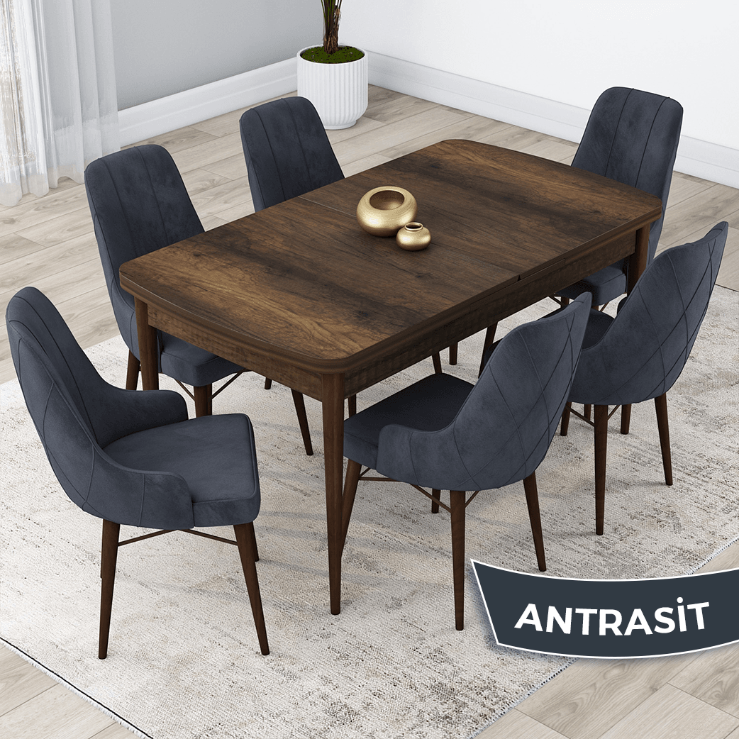 masa barok sandalye antrasi̇t