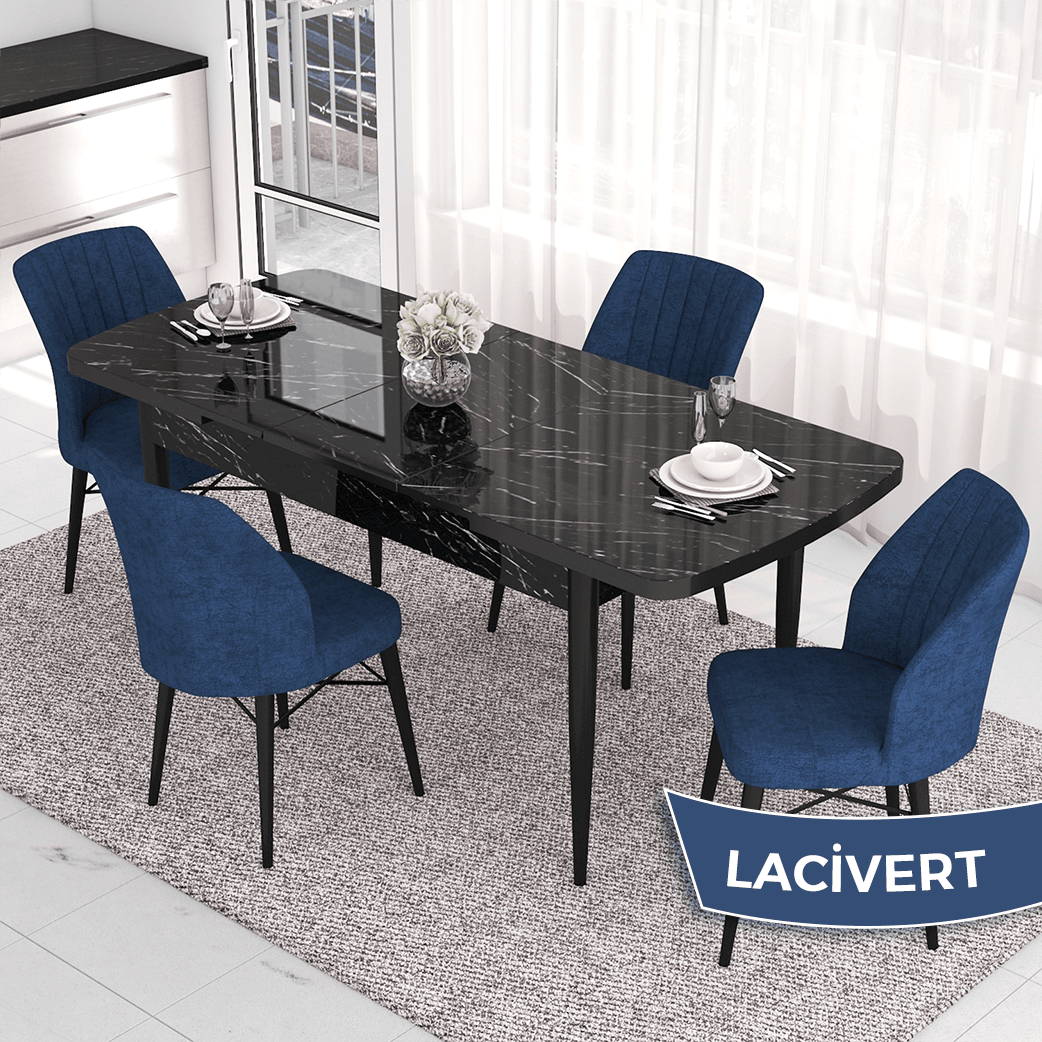 Sonata Masa lacivertttRenk Sandalye