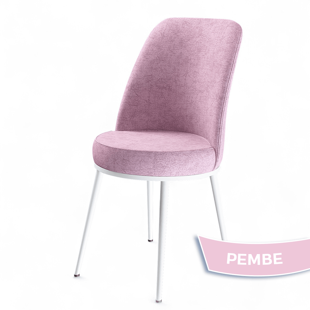 Han Serisi 70x114 Açılabilir Mdf Beyaz Mermer Desen Mutfak Masası Takımı ve 6 Sandalye