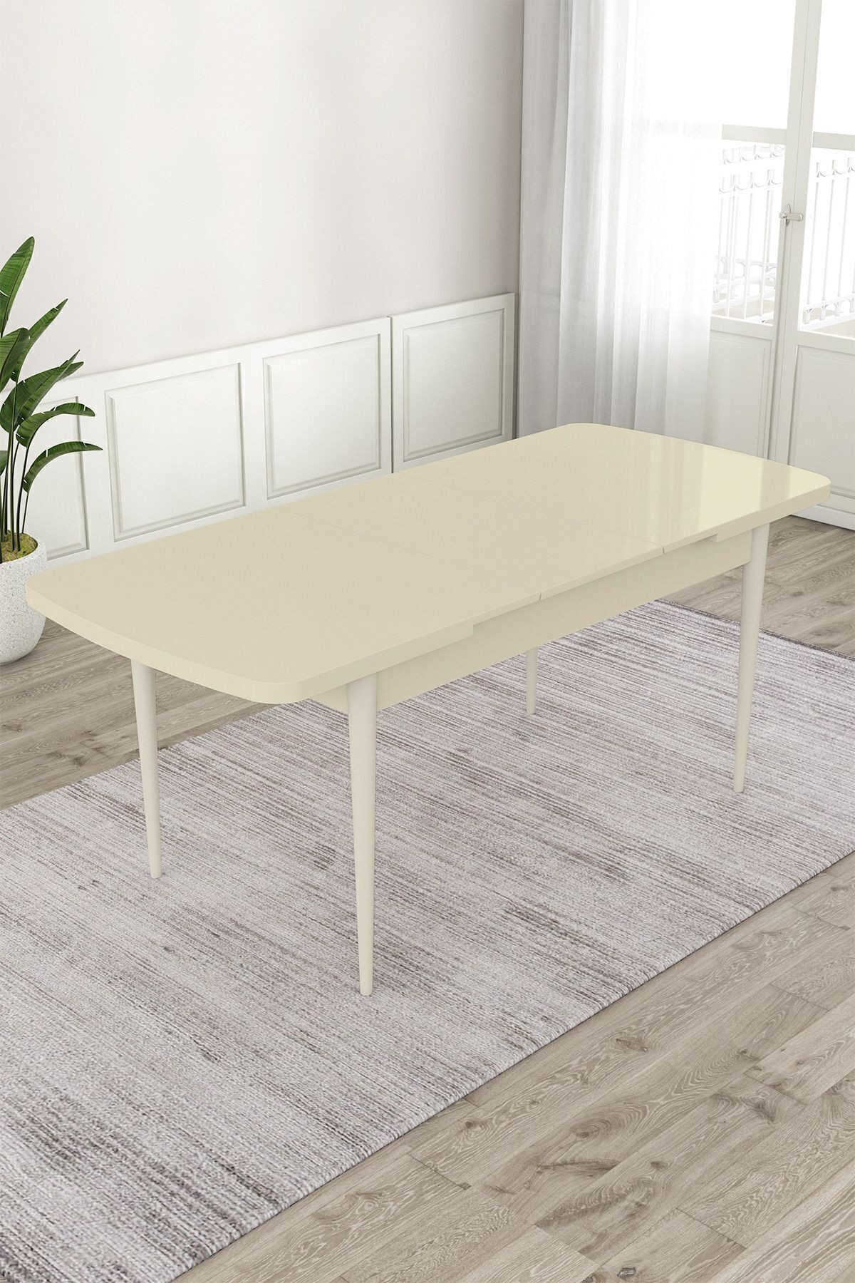 Eva Serisi 80x132 Açılabilir Mdf Mutfak Masası