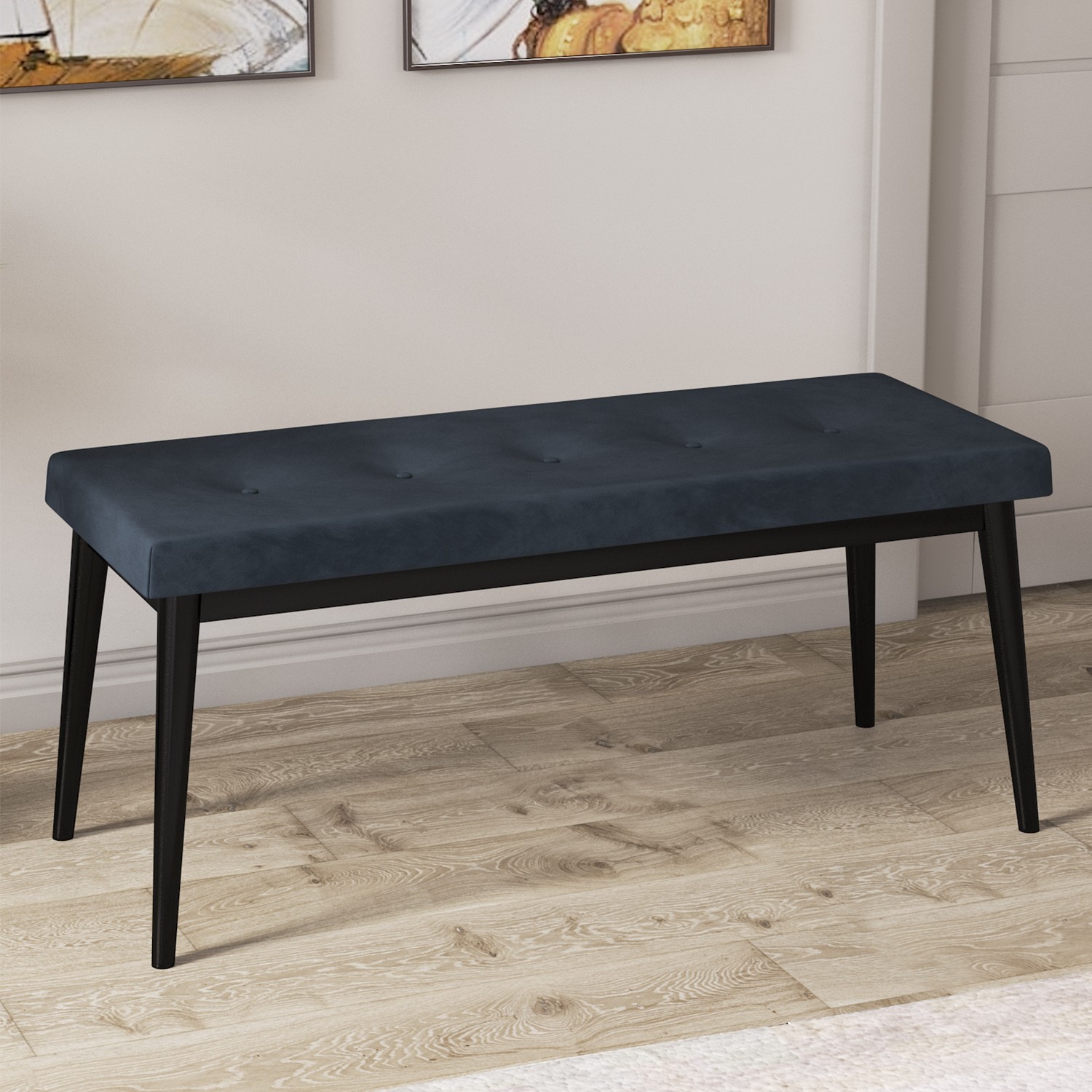 Elf Serisi 80x132 Açılabilir Siyah Mermer Desen Masa Takımı 4 Sandalye ve 1 Bench