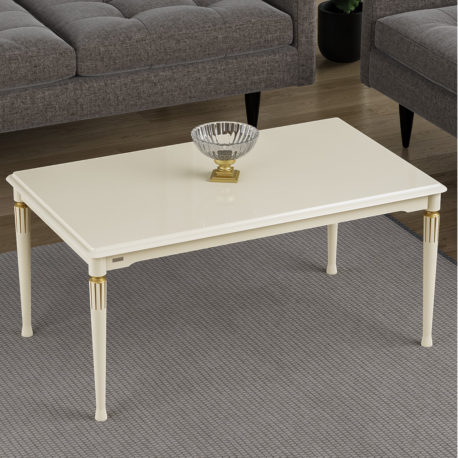 Krem Üst Tabla / Krem Ayak