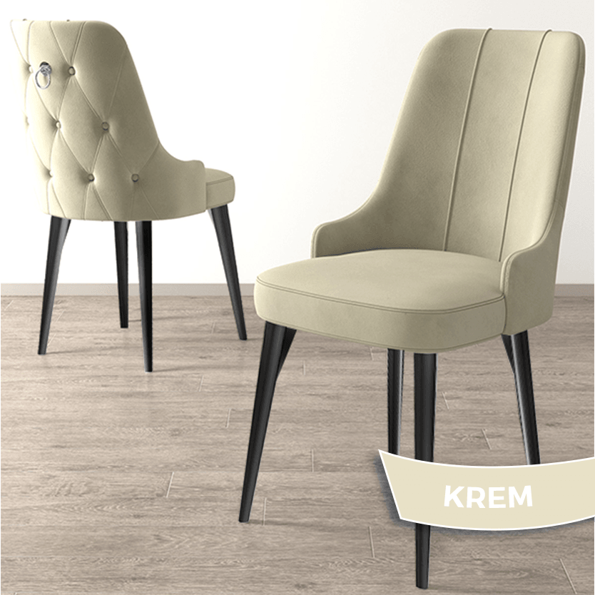 Nex Serisi 80x132 Mdf Açılabilir Gümüş Halka Siyah Mermer Desen Masa Takımı Ve 4 Sandalye