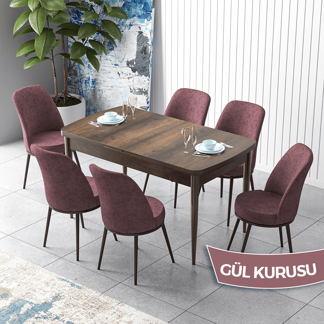 masa barok sandalyeler gülkurusu