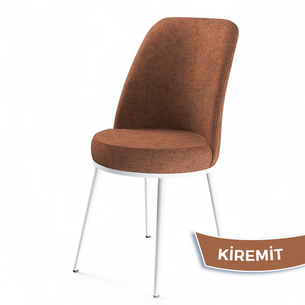 Kor Serisi 70x114 Açılabilir Beyaz Mutfak Masası Takımı ve 6 Sandalye