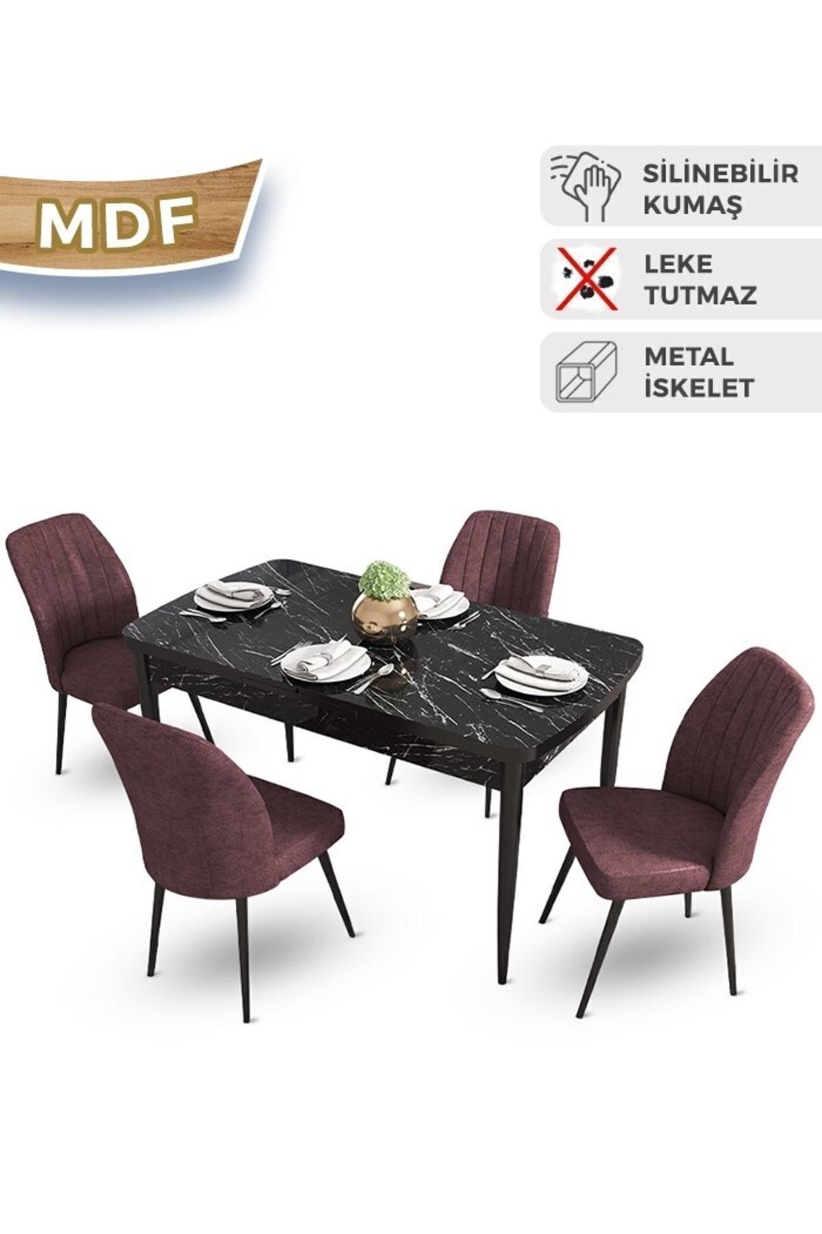 masa barok sandalyeler gülkurusu