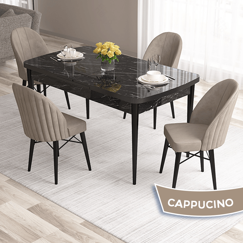 Sonata Masa Cappucino Renk Sandalye