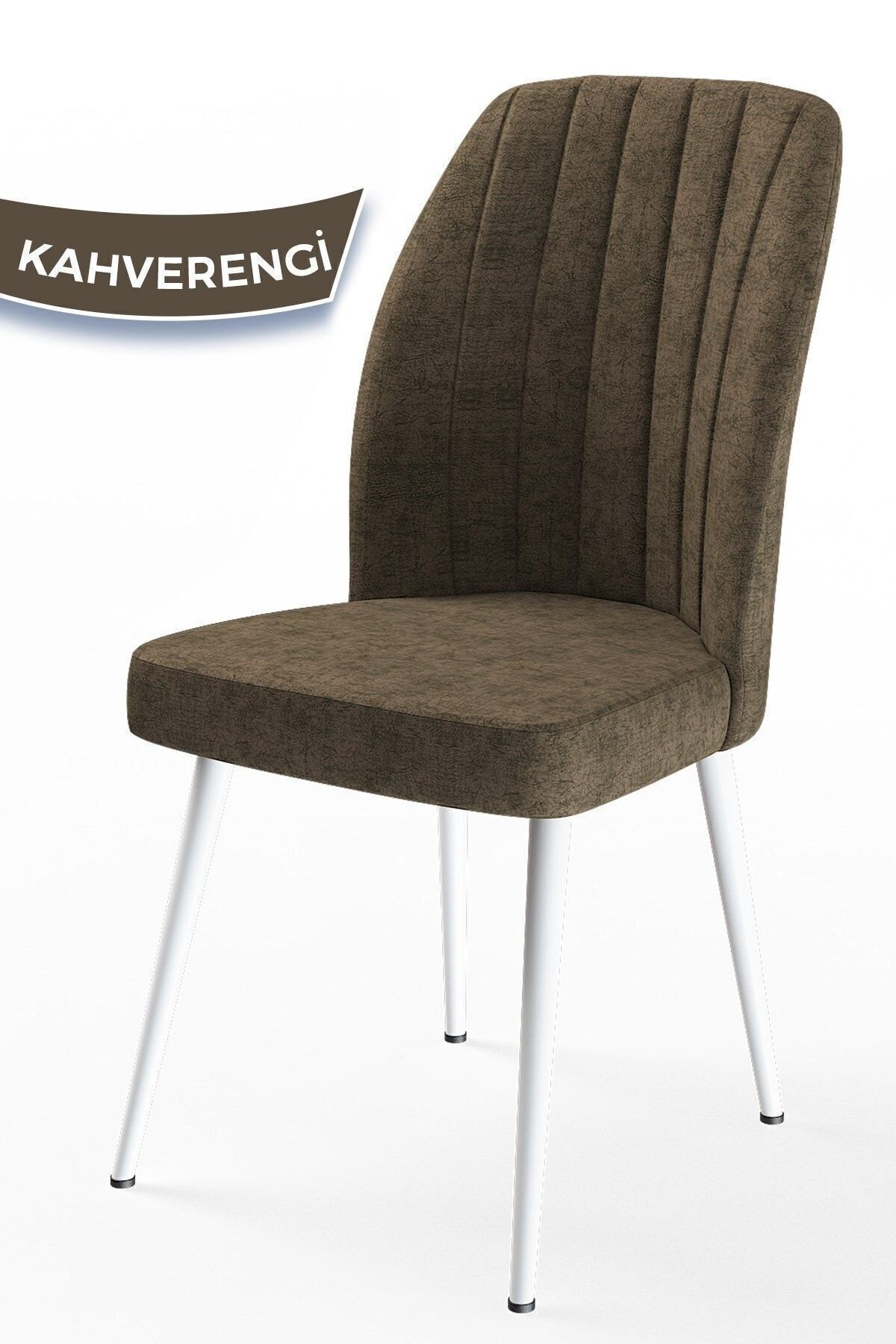 Mun Serisi 80x132 Açılabilir Mdf Beyaz Masa Takımı Ve 4 Sandalye